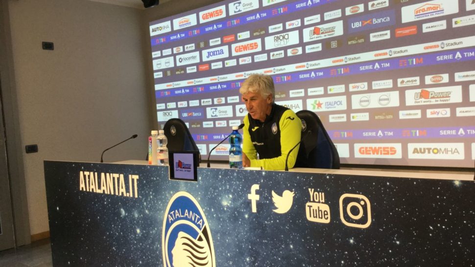 Gasperini vede giallorosso: “Vogliamo fare risultato all’Olimpico”